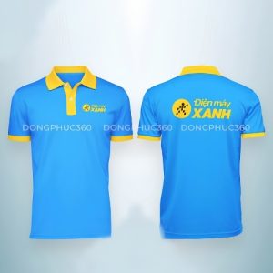 Áo Thun Đồng Phục Polo 2 Màu Điện Máy Xanh | Đồng Phục 360